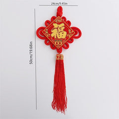 Chinese Knot Pendant for Prosperity in Your Living Room