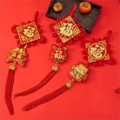 Chinese Knot Pendant for Prosperity in Your Living Room
