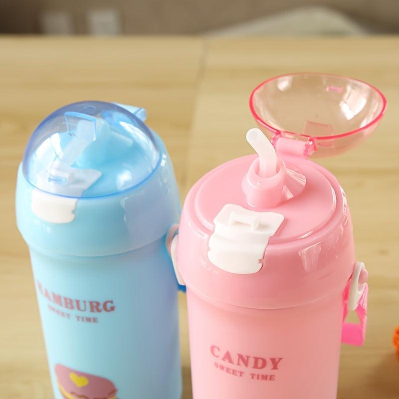 Frosted Bouncing Strap Water Bottle 700ml