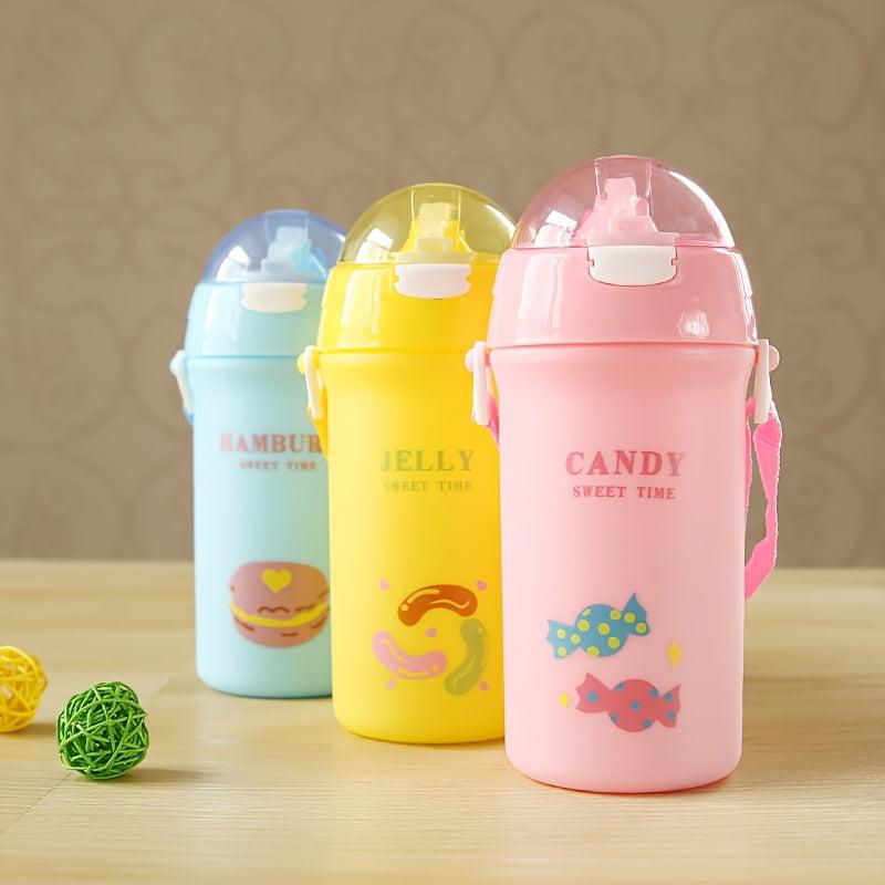 Frosted Bouncing Strap Water Bottle 700ml