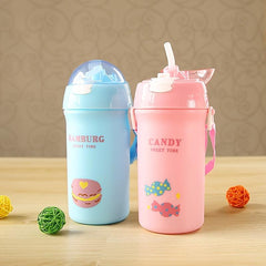 Frosted Bouncing Strap Water Bottle 700ml