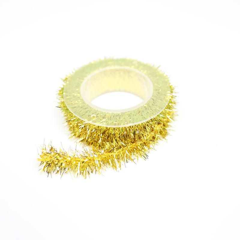 51m Christmas Tinsel Ribbon Metallic Garland for Christmas Wedding