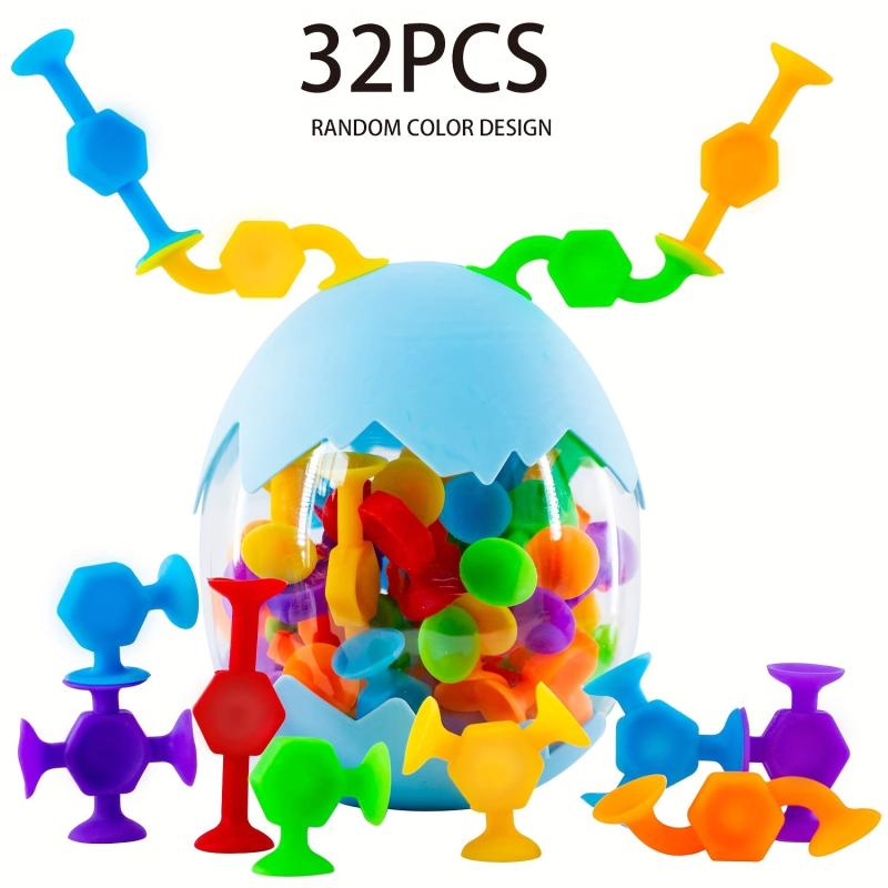 Silicone Ocean Animal Suction Cup Toy - Sensory Toy for Stress Release