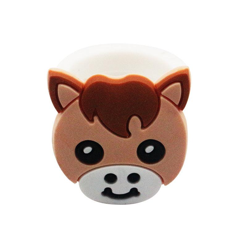 12pcs Farm Animal Rings for Kids