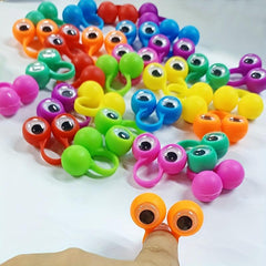 Eye Finger Rings Party Favor Toys Halloween Trick Toys