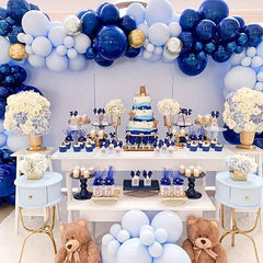 115pcs Golden Decorative Balloons for Any Occasion