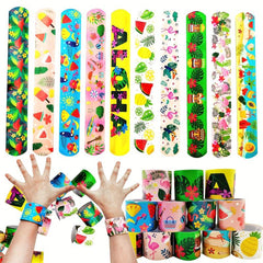 20Pcs Hawaiian Flamingo Party Clapper Ring Watermelon Beach Bracelet
