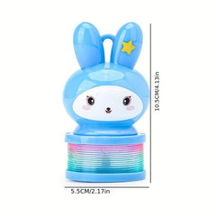 Halloween Rabbit Glowing Lantern Rainbow Ring Handheld Lantern Toy