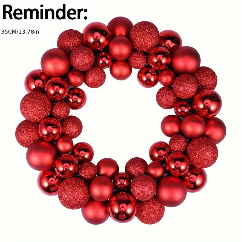 Christmas Wreath Wall Hanging Party Holiday Decorations