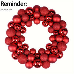 Christmas Wreath Wall Hanging Party Holiday Decorations
