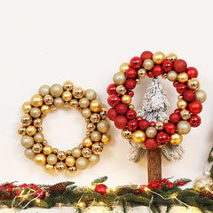 Christmas Wreath Wall Hanging Party Holiday Decorations