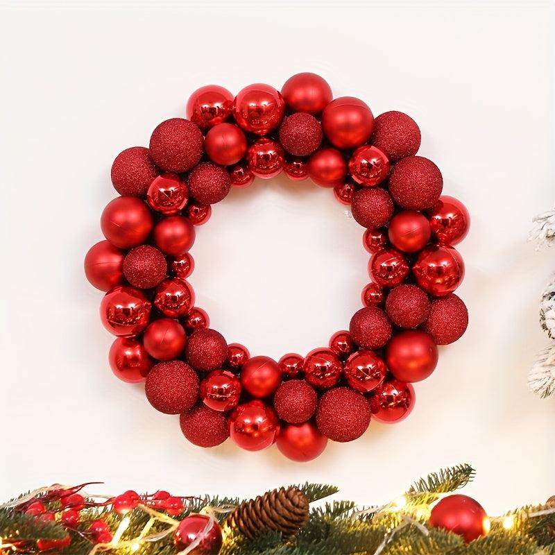 Christmas Wreath Wall Hanging Party Holiday Decorations
