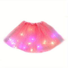 LED Tulle Skirts for Girls Light Up Ballet Cosplay Costumes
