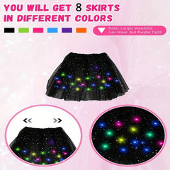 LED Tulle Skirts for Girls Light Up Ballet Cosplay Costumes