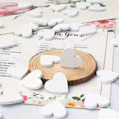 Wooden Heart Ornament Desktop Decor Love Symbol