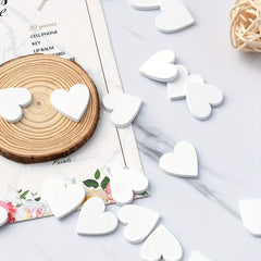Wooden Heart Ornament Desktop Decor Love Symbol