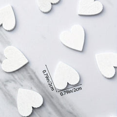 Wooden Heart Ornament Desktop Decor Love Symbol