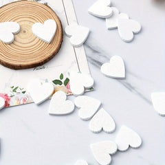 Wooden Heart Ornament Desktop Decor Love Symbol