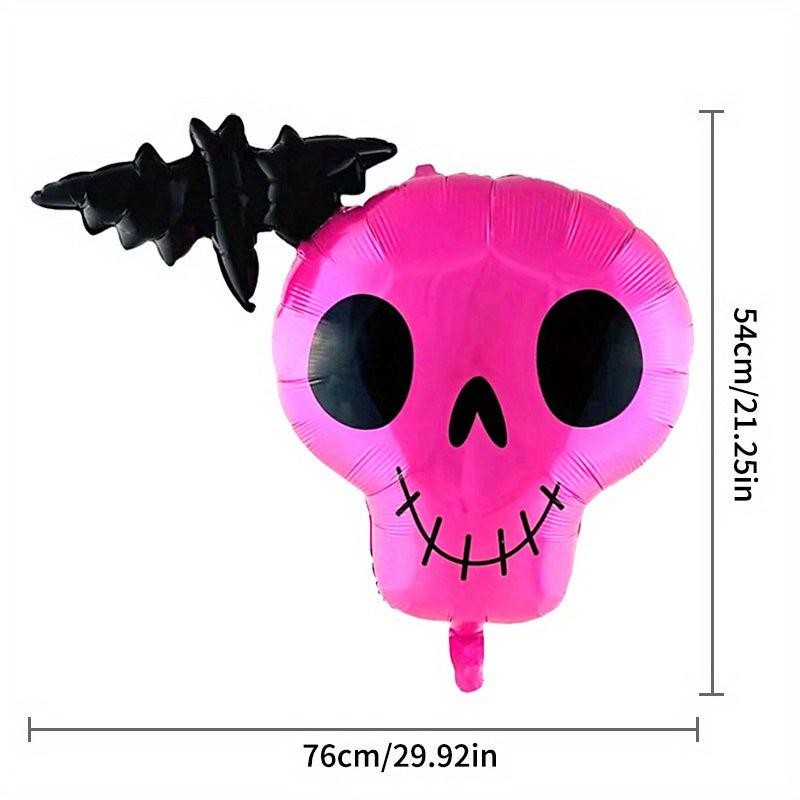 Halloween Balloon Arrangement Pumpkin Head Bat Spider Aluminum Film Balloon