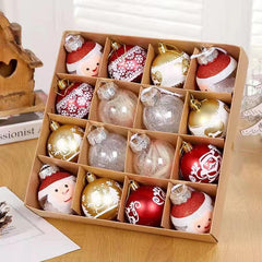 16pcs Christmas Decoration Balls - Christmas Tree Decoration Gift Celebration