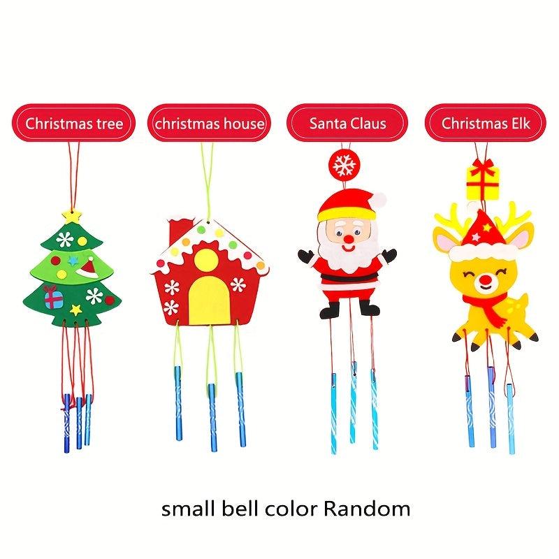 Christmas Non Woven DIY Wind Chime Kit for Kids