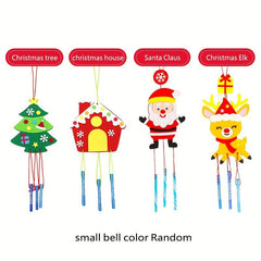 Christmas Non Woven DIY Wind Chime Kit for Kids