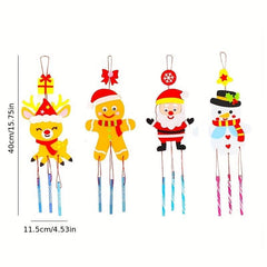 Christmas Non Woven DIY Wind Chime Kit for Kids