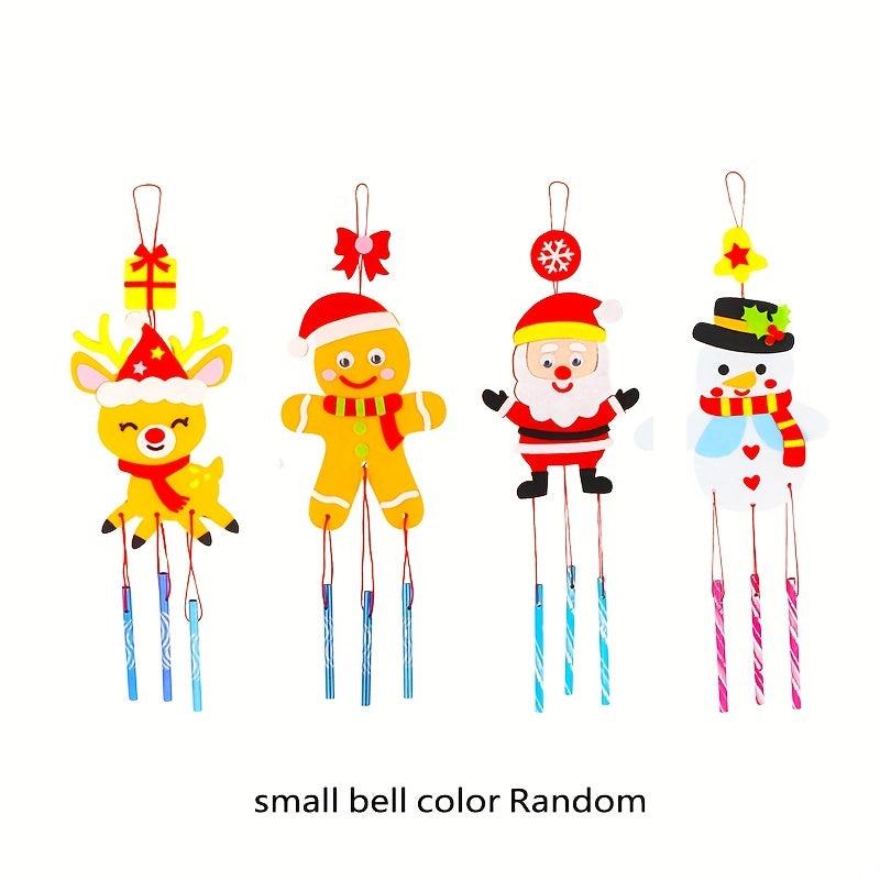 Christmas Non Woven DIY Wind Chime Kit for Kids