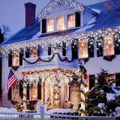 Outdoor Christmas Lights 90LED 8 Modes USB Plug Fairy String Lights