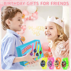 30pcs Pop Keychain Fidget Toys Bulk Silicone Foam Anxiety Relief Stress Toys