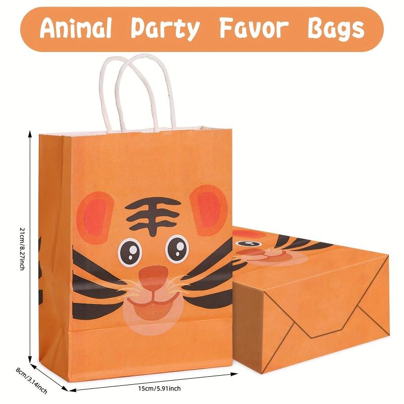 Jungle Party Bags Animal Party Bags Party Favor Bags