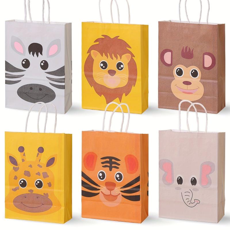 Jungle Party Bags Animal Party Bags Party Favor Bags