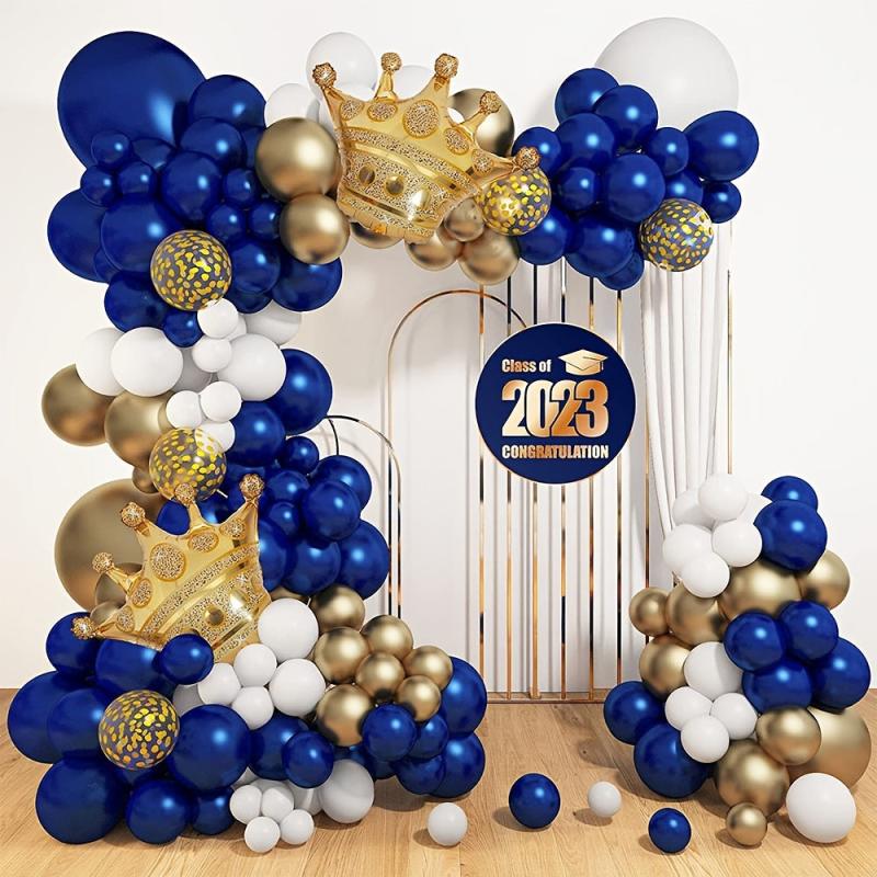 140pcs Navy Balloon Set Party Decoration