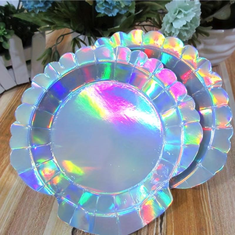40pcs Mermaid Party Decorations Plates and Napkins Sets Ocean Theme