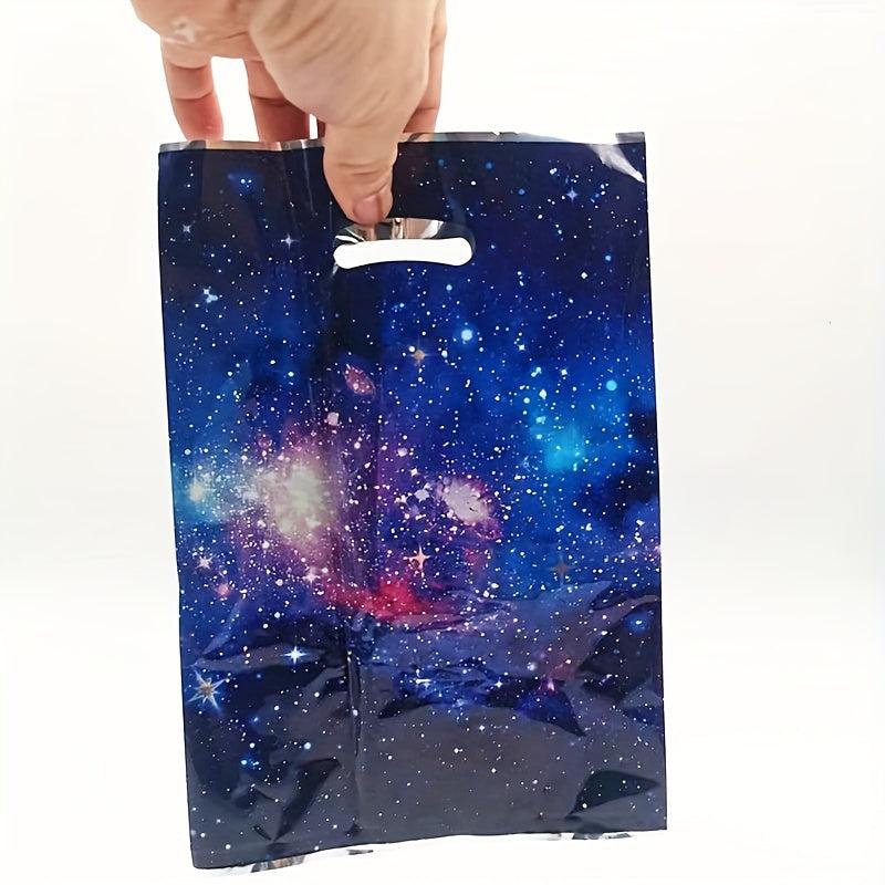 10pcs Galaxy Party Favor Bags Goodie Bags Starry Gift Bags