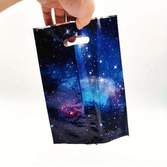 10pcs Galaxy Party Favor Bags Goodie Bags Starry Gift Bags