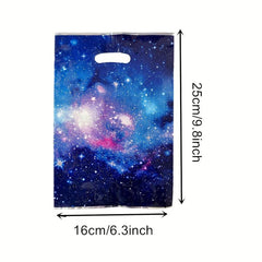 10pcs Galaxy Party Favor Bags Goodie Bags Starry Gift Bags