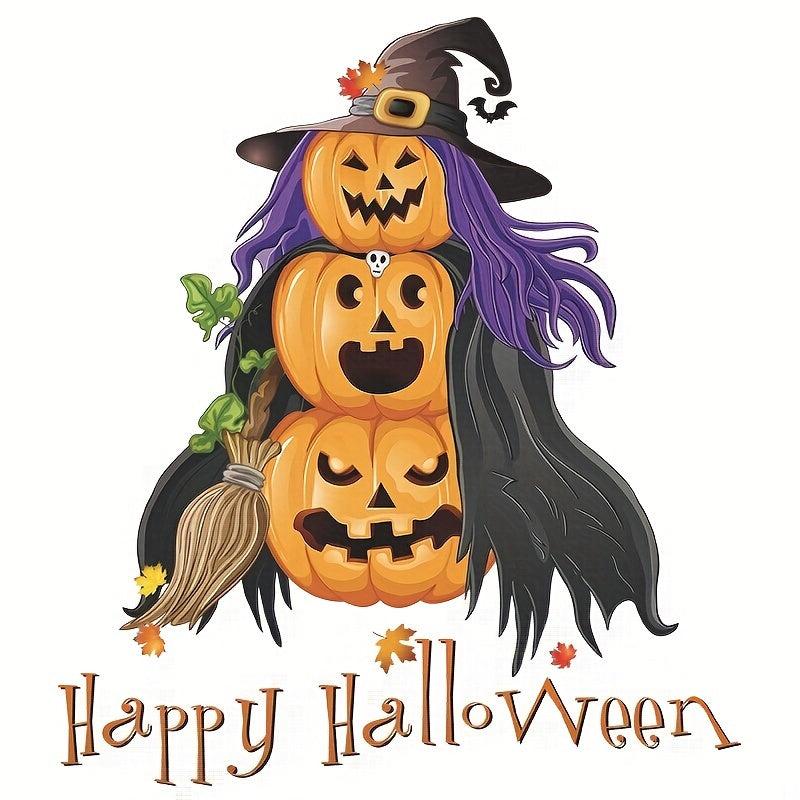 Halloween Crow And Skull Wall Stickers Decor