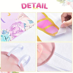 Unicorn Poster Sticker Game Birthday Party Supplies