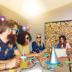 3pcs Gamer Sunglasses Pixel Glasses Theme Party Favors