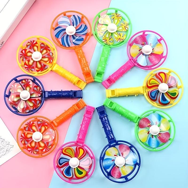 Windmill Shaped Whistle Noisemaker Toy - Party Supplies