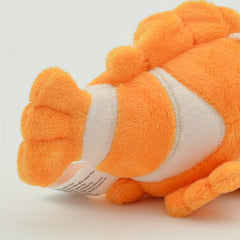 Orange Clown Fish Plush Keychain Toy Gift