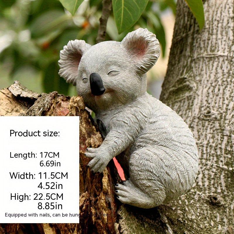 Resin Squirrel Koala Panda Pendant Garden Decoration Ornaments