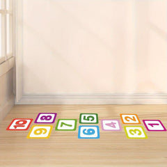 Hopscotch Plaid Numbers Game for Party Supplies
