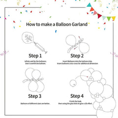 Yellow Macaron Balloon Arch Kit Construction Balloon Arch Latex Party Balloon