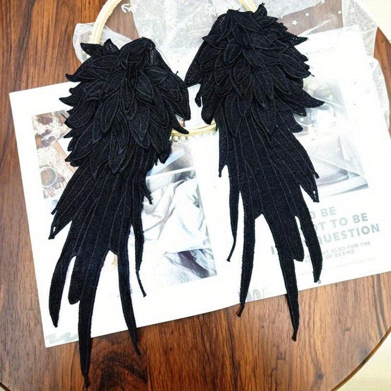 Fairy Angel Wings Embroidery Patches Halloween Cosplay Costumes Accessories