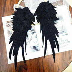 Fairy Angel Wings Embroidery Patches Halloween Cosplay Costumes Accessories