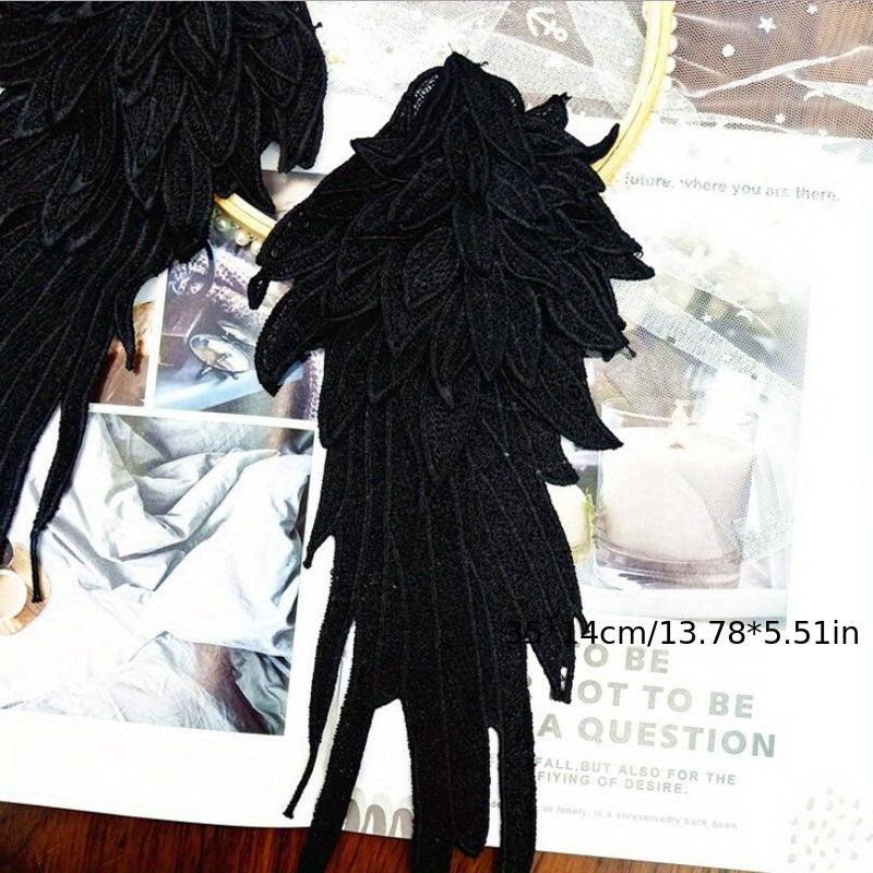 Fairy Angel Wings Embroidery Patches Halloween Cosplay Costumes Accessories