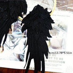 Fairy Angel Wings Embroidery Patches Halloween Cosplay Costumes Accessories
