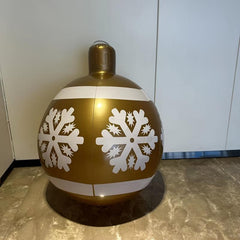 24-Inch Inflatable Snow Ball Outdoor Garden Decoration